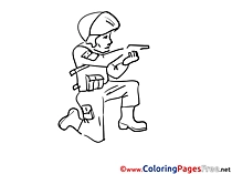 SWAT Coloring Pages for free