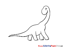 Dinosaurs coloring pages