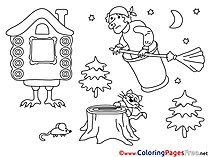 Fairy Tales free printable Coloring Sheets