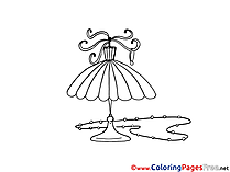 Lamp Kids free Coloring Page