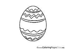 Egg printable Coloring Pages Easter