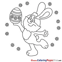 Feast Kids Easter Coloring Pages
