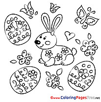 Pascha Easter Coloring Pages free