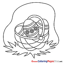 Pascha Kids Easter Coloring Pages