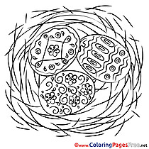 Passover Coloring Pages Easter