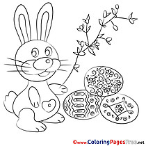 Passover Easter Coloring Pages free