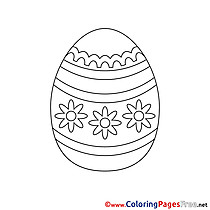 Sunday Colouring Page Easter free