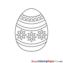 Sunday Colouring Page Easter free