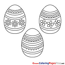 Sunday for Kids Easter Colouring Page