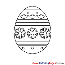 Sunday printable Coloring Pages Easter