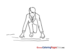 Career Colouring Sheet download free