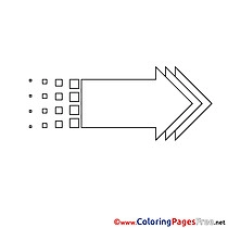 Coloring Pages Arrow for free