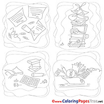 Coloring Pages Job for free