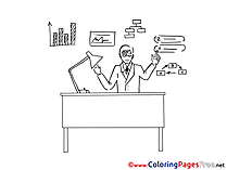 Finances Coloring Sheets download free