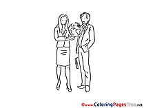Global Partners Colouring Sheet download free