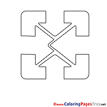 Logo for Children free Coloring Pages