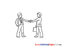 Meeting Coloring Sheets download free