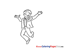 Success free Colouring Page download