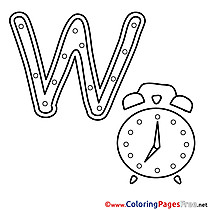 Watch Kids Alphabet Coloring Pages