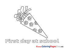 Colouring Sheet download free School