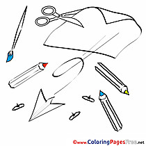 Drawing Lesson printable Coloring Sheets download