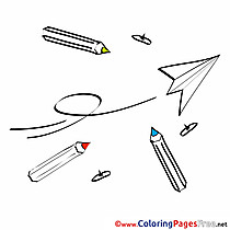 Education for Children free Coloring Pages