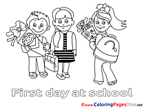 Pupils Kids download Coloring Pages