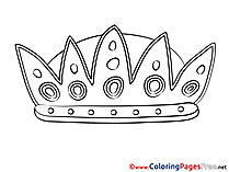 Corona Coloring Pages for free