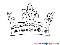 Corona Kids download Coloring Pages