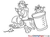 Fairy Tale printable Coloring Pages for free