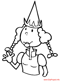 Princess coloring sheet free