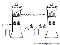 Wall Kids free Coloring Page