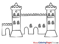 Wall Kids free Coloring Page