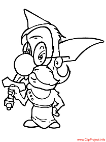 Warrior coloring sheet free