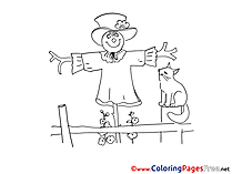 Bogey Children Coloring Pages free