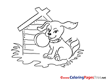 Dog Coloring Pages for free