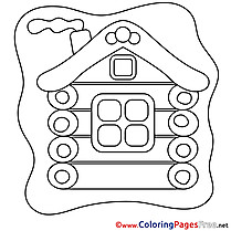 House Coloring Sheets download free