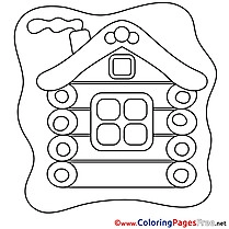 House Coloring Sheets download free