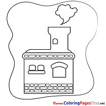 Stove Kids download Coloring Pages