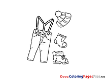 Fashion Coloring Pages for free