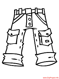 Jeans coloring for free