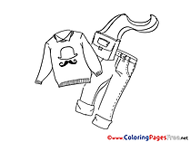 Jersey printable Coloring Pages for free