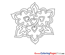 Coloring Sheets Flowers download free