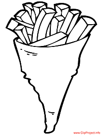 Chips image to coloring