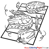 Meat Kids download Coloring Pages