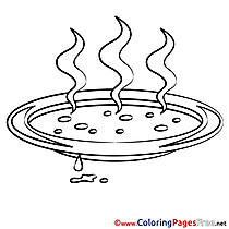 Soup free printable Coloring Sheets