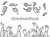 Baccalaureate Colouring Sheet download Graduation