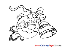 New Year free Coloring Pages