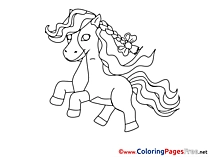 Foal printable Coloring Sheets download