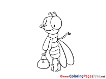 Fly printable Coloring Pages for free